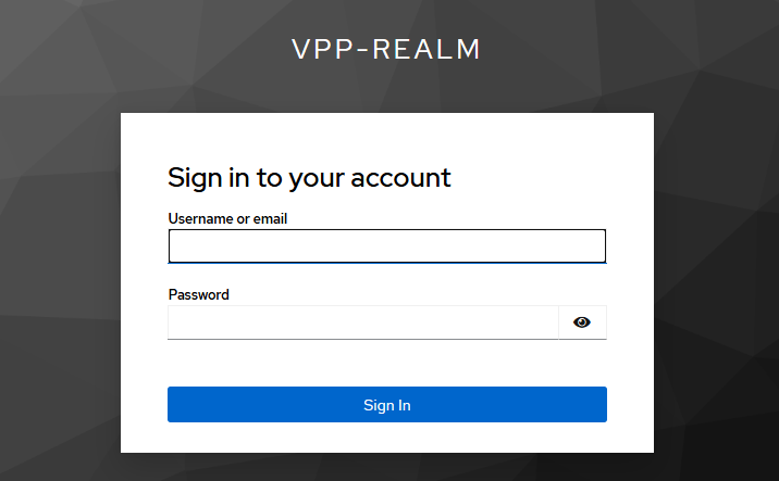 Страница авторизации